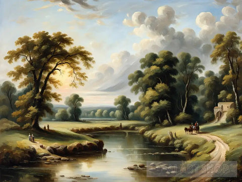 Classic Landscape 1 Ai Painting