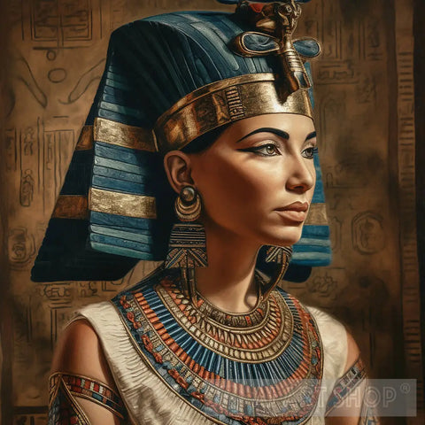 Cleopatra 1 Portrait Ai Art