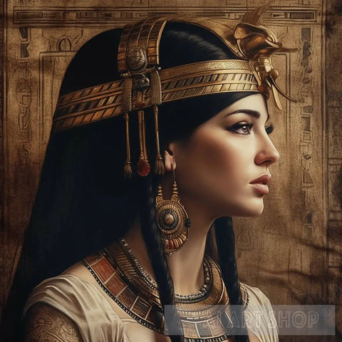 Cleopatra 2 Portrait Ai Art