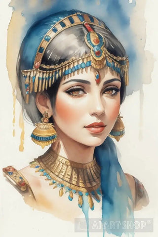 Cleopatra Potrait Portrait Ai Art