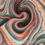 Close-Up Of Colorful Wave Tangled Paint Abstract Art Abstract Ai Art