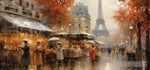 Cloudy Day In Paris Impressionism Ai Art