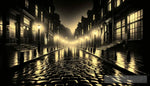 Cobblestones Street Ai Art