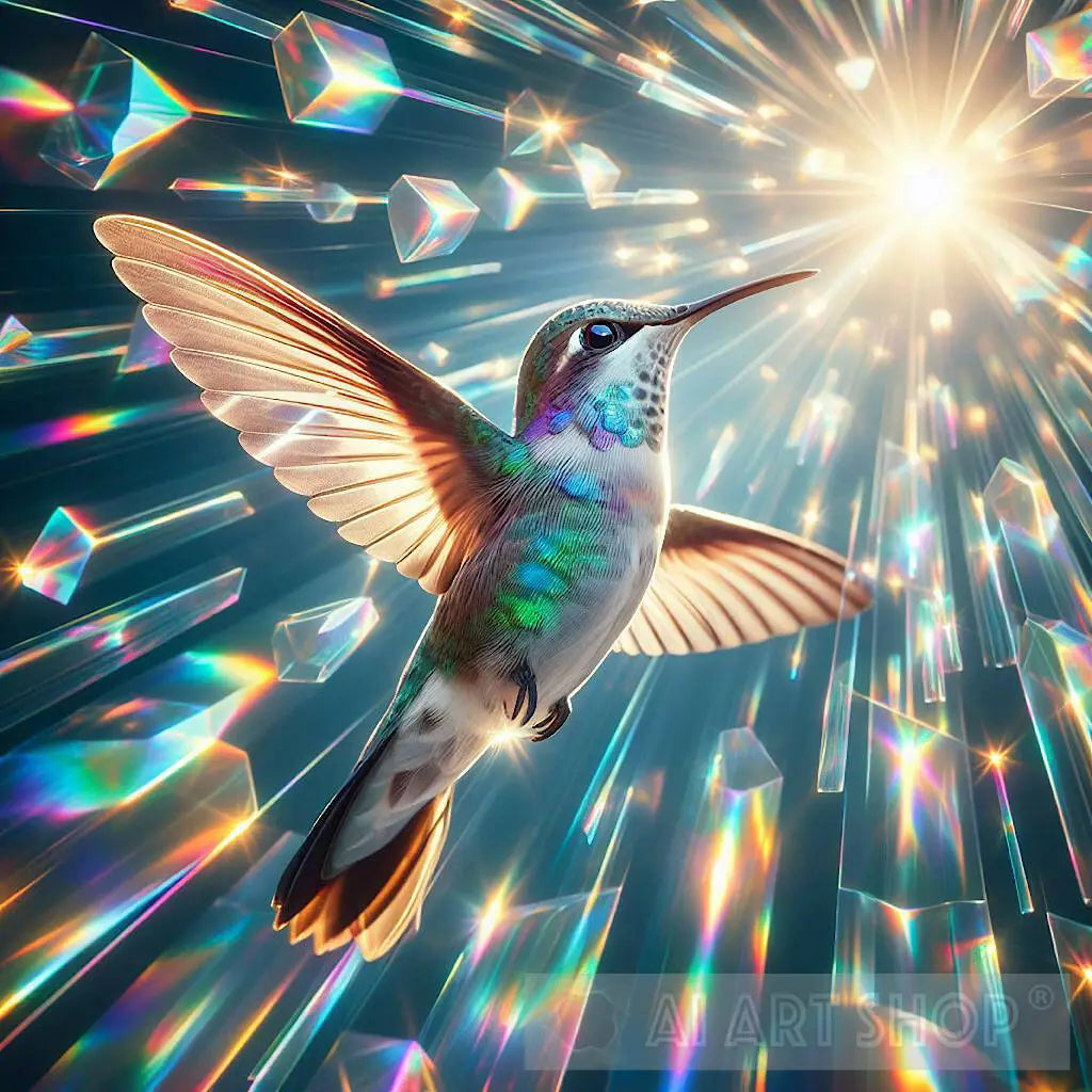 Code-Woven Wings: AI's Hummingbird Fantasy