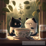 Coffee Time Ai Artwork