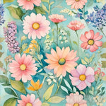 Collage Of Flowers Ai Painting