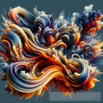 Color Burst Abstract Ai Art