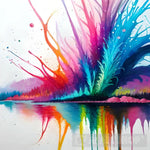 Color Explosion Abstract Ai Art