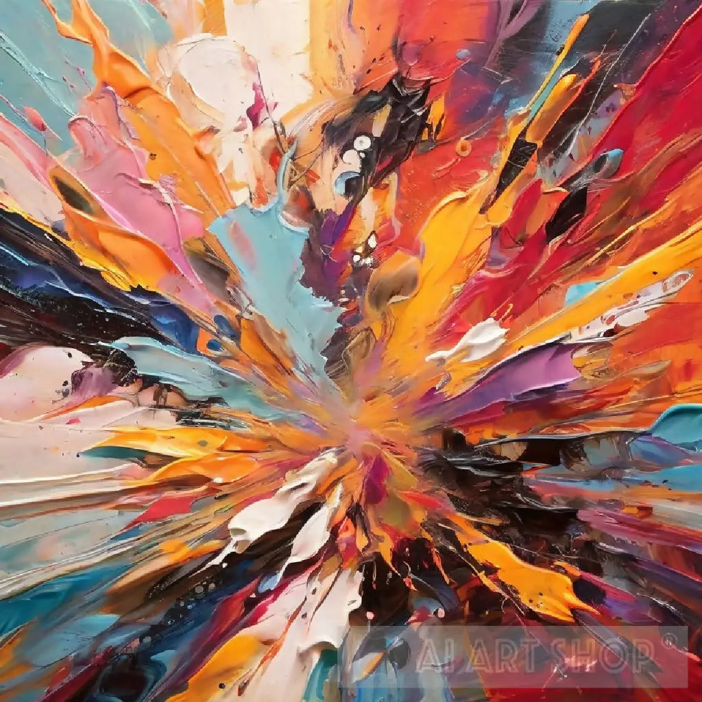 Abstract Color Explosion color explosion