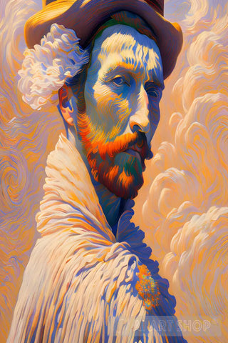 Colored Art By Vincent Van Gogh Ai Painting