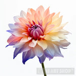 Colored Flower Rainbow Colors 4 Ai Painting