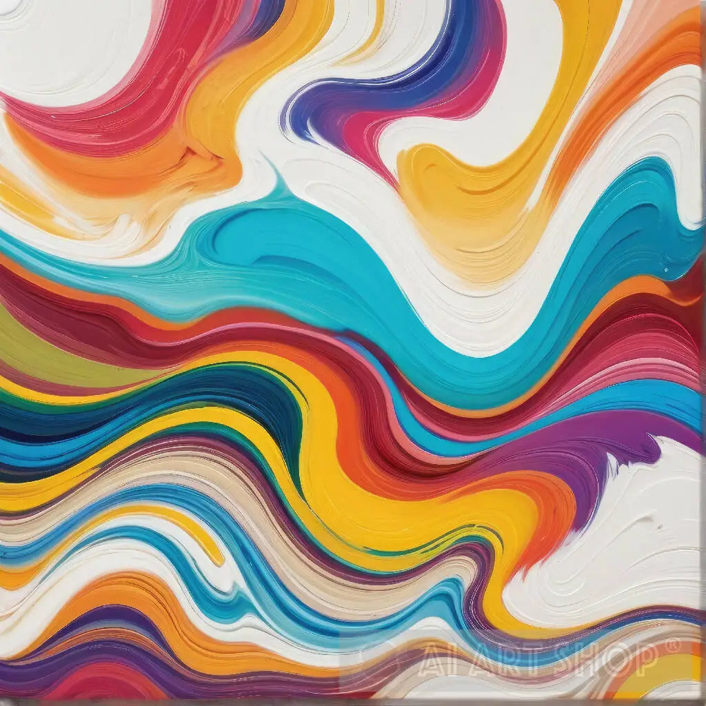 Abstract Art, Vivid Colors, Dynamic Compositions, Emotional Express...