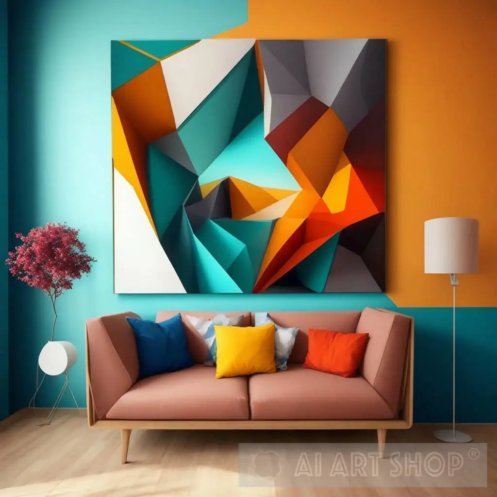 colorful art piece