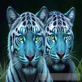 Colorful Tigress Animal Ai Art
