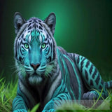 Colorful Tigress Animal Ai Art