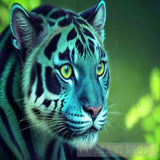 Colorful Tigress Animal Ai Art