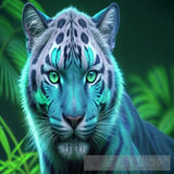 Colorful Tigress Animal Ai Art