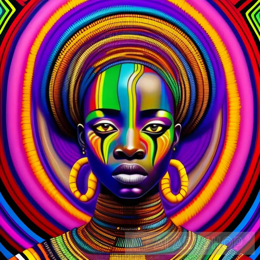 African, colors