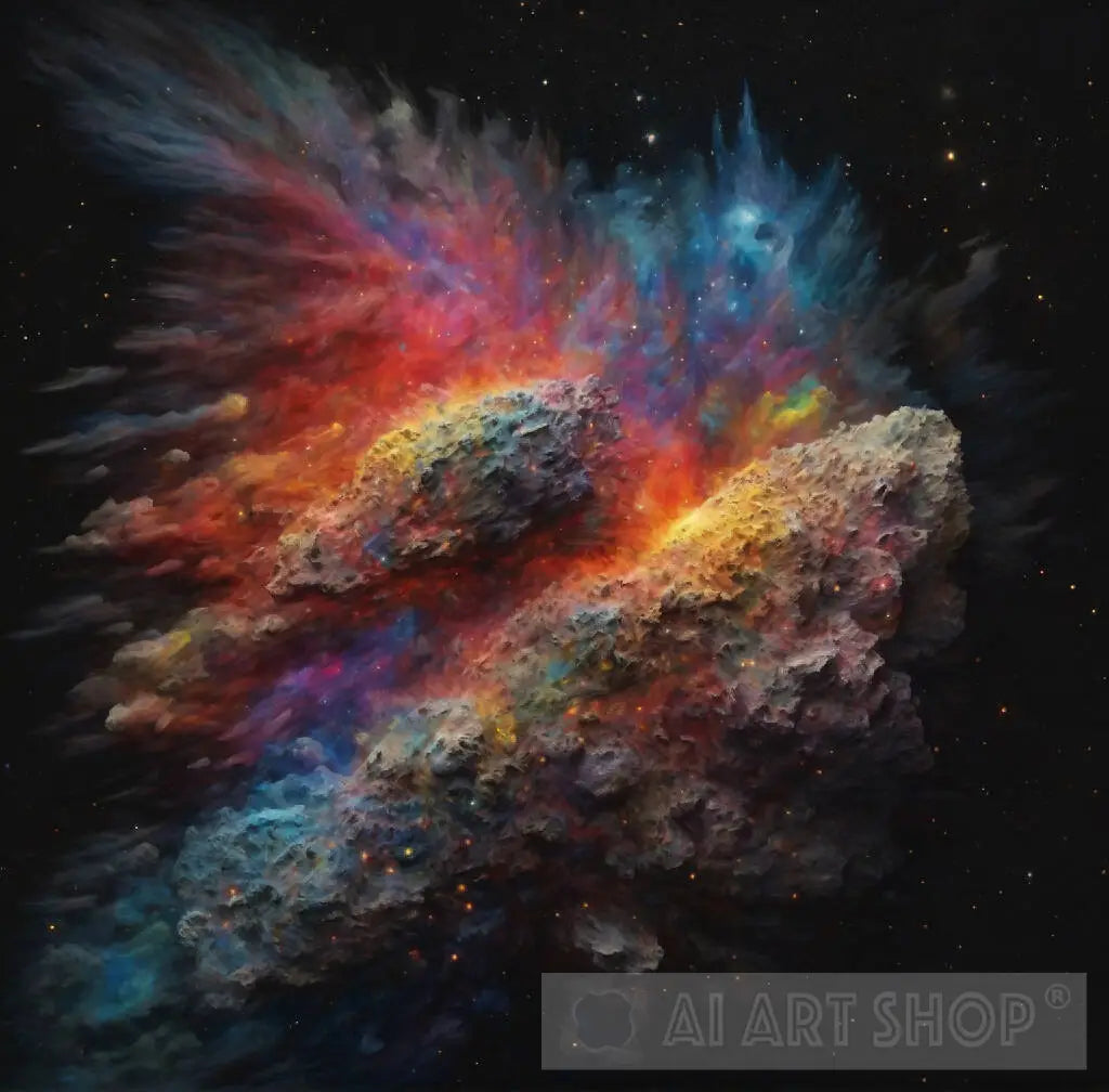 colourful comet pictures with beautiful many colours