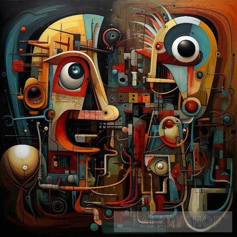 Conexión Expressionism Ai Art