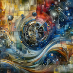 Convergence Canvas: Symbiotic Blend Pop Ai Art