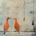 Conversation At Dusk Animal Ai Art