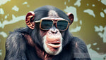 Cool Chimp Animal Ai Art