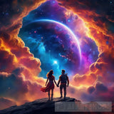 Cosmic Adventure Duo Ai Artwork