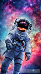 Cosmic Explorer: An Astronaut Ventures Into The Heart Of A Distant Galaxy Surrealism Ai Art