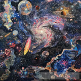 Cosmic Motifs Expressionism Ai Art
