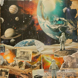 Cosmic Scrapbook Expressionism Ai Art