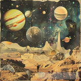 Cosmic Scrapbook Expressionism Ai Art