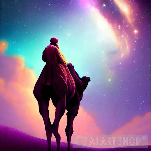 Cosmos Camel Ai Artwork