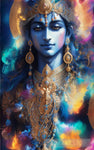 Cosmos In Krishna Ai Artwork