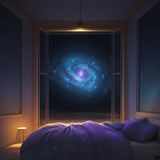 Dreamy Cosmic Night Wallpaper Pack | 4K Fantasy Galaxy Wallpapers | Peaceful Silhouette & Starry Sky Art