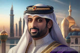 Crown Of Dubai Modern Ai Art