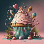 Cupcake Ai Artwork