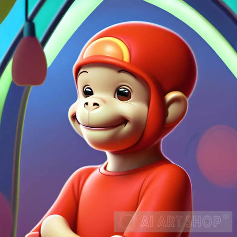 Curious George Ai Artwork