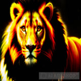 Cute Lion Animal Ai Art