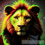 Cute Lion Animal Ai Art