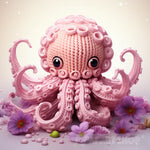 Cute Octopus Ai Painting