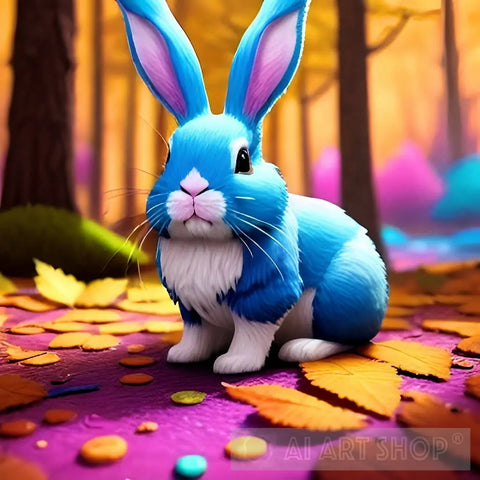 Cute Rabbit Easter Bunny Animal Ai Art