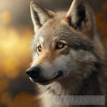 Cute Wolf 1 Animal Ai Art