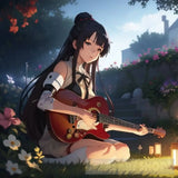 Cybernetic Musician Creating Otherworldly Tunes Portrait Ai Art