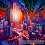 Cyberpunk City Ai Painting