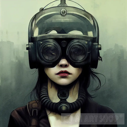 Cyberpunk Girl Ai Painting