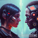 Cyberpunk Romance Ai Artwork