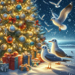 AI gull christmas tree