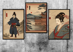 Japanese Triptych 1 of 3