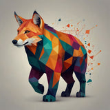 Leonardo_Lightning_XL_A_stylized_animal_blending_geometric_sha_2